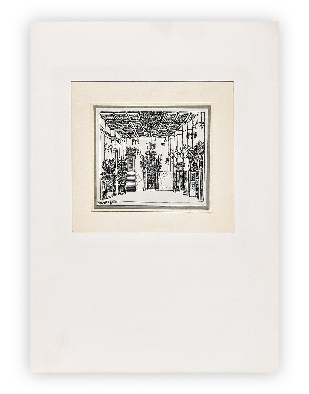 ANDRÉ BEAUREPAIRE (1924-2012) - Senza Titolo