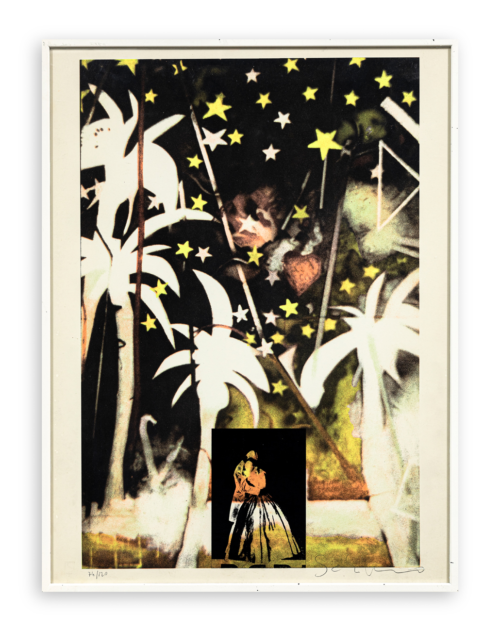 MARIO SCHIFANO (1934-1998) - Tutte stelle + oasi, 1971