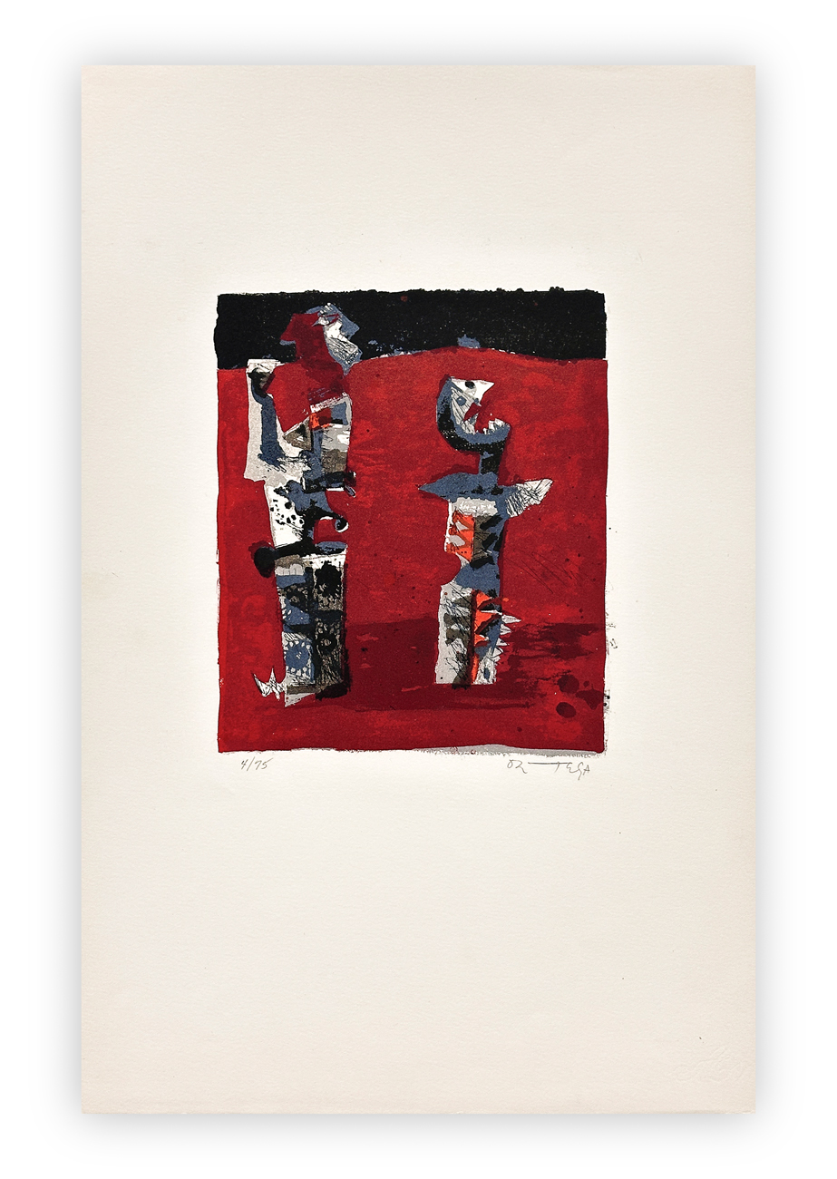 JOSÉ ORTEGA (1921-1990) - Senza Titolo (La moisson), 1965