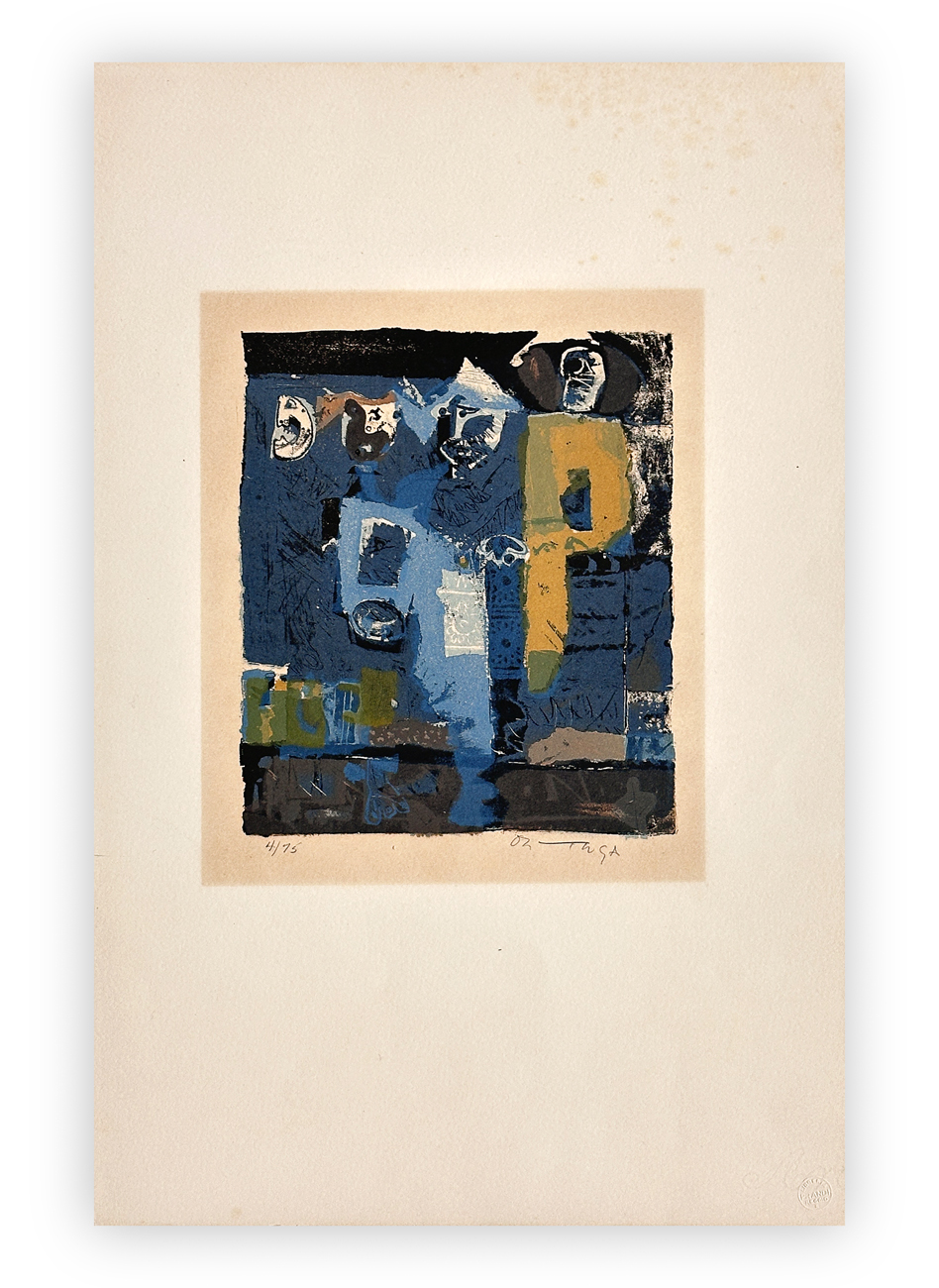 JOSÉ ORTEGA (1921-1990) - Senza Titolo (La moisson), 1965