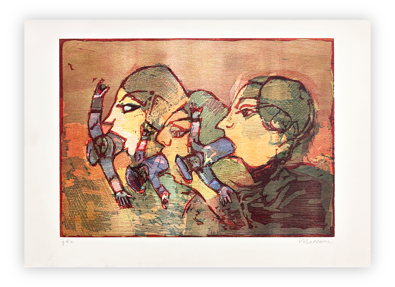 MINO MACCARI (1898-1989) - Senza Titolo