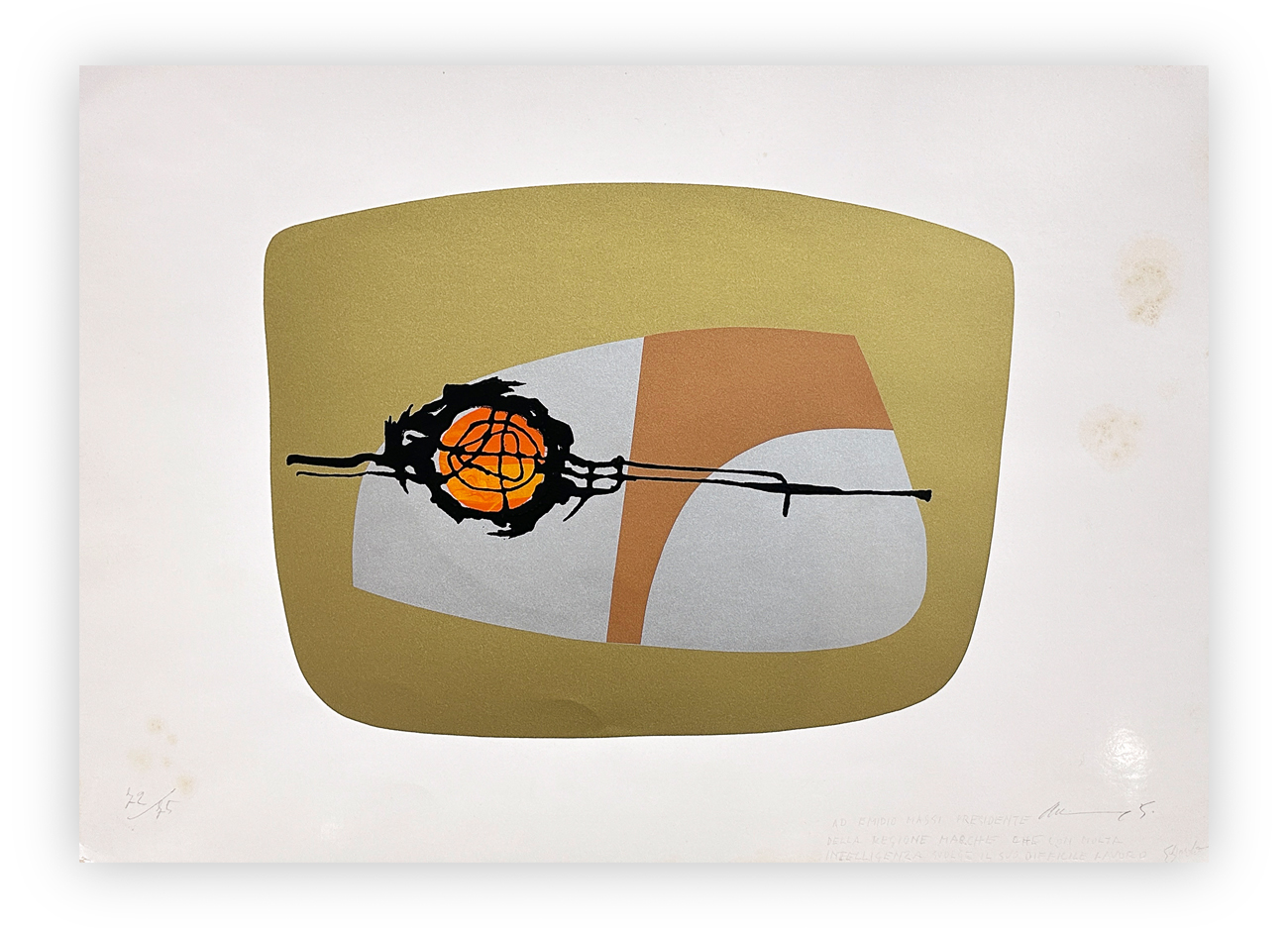 EDGARDO MANNUCCI (1904-1986) - Senza Titolo