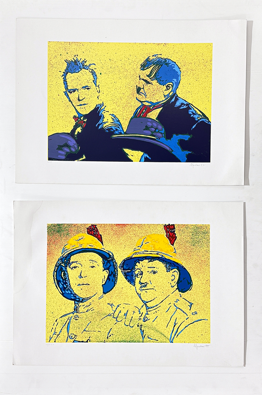 GIANGIACOMO SPADARI (1938-1997) - Lotto unico di 2 litografie