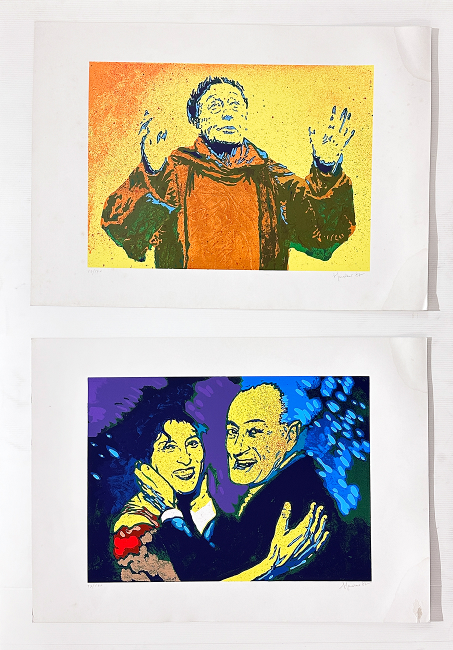 GIANGIACOMO SPADARI (1938-1997) - Lotto unico di 2 litografie