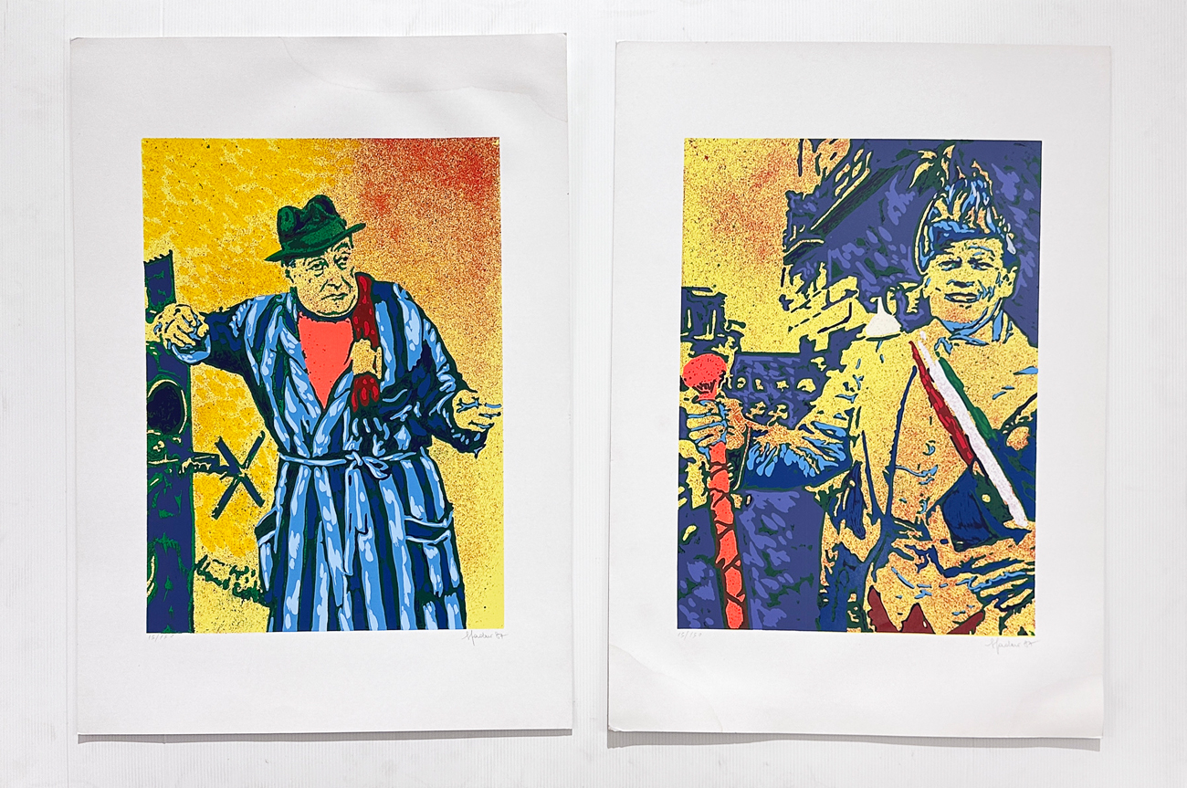 GIANGIACOMO SPADARI (1938-1997) - Lotto unico di 2 litografie