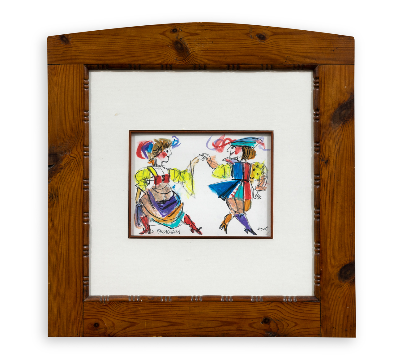 EMANUELE LUZZATI (1921-2007) - La passacaglia