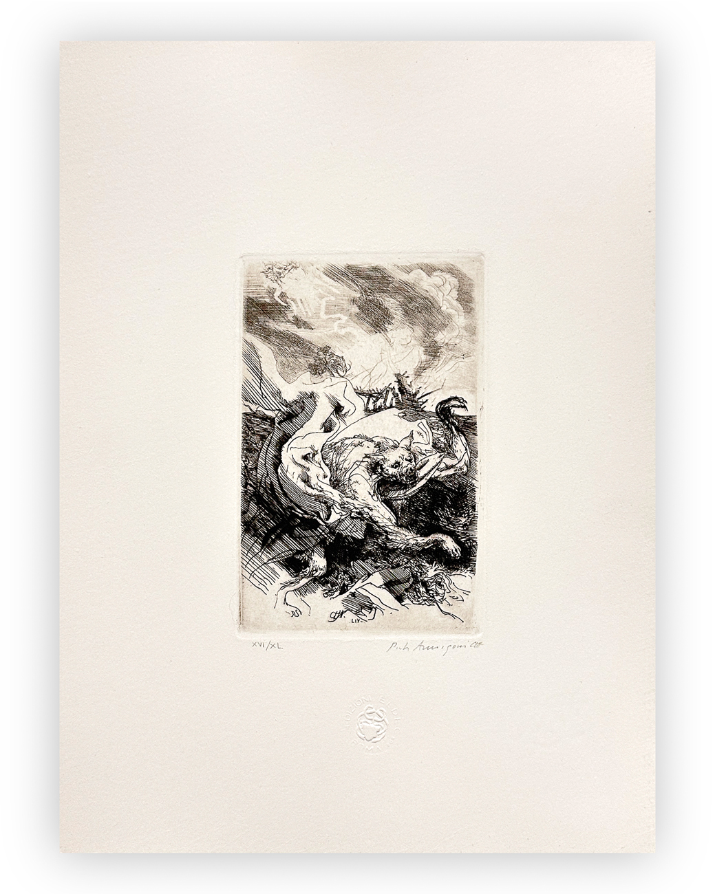 PIETRO ANNIGONI (1910-1988) - Senza Titolo