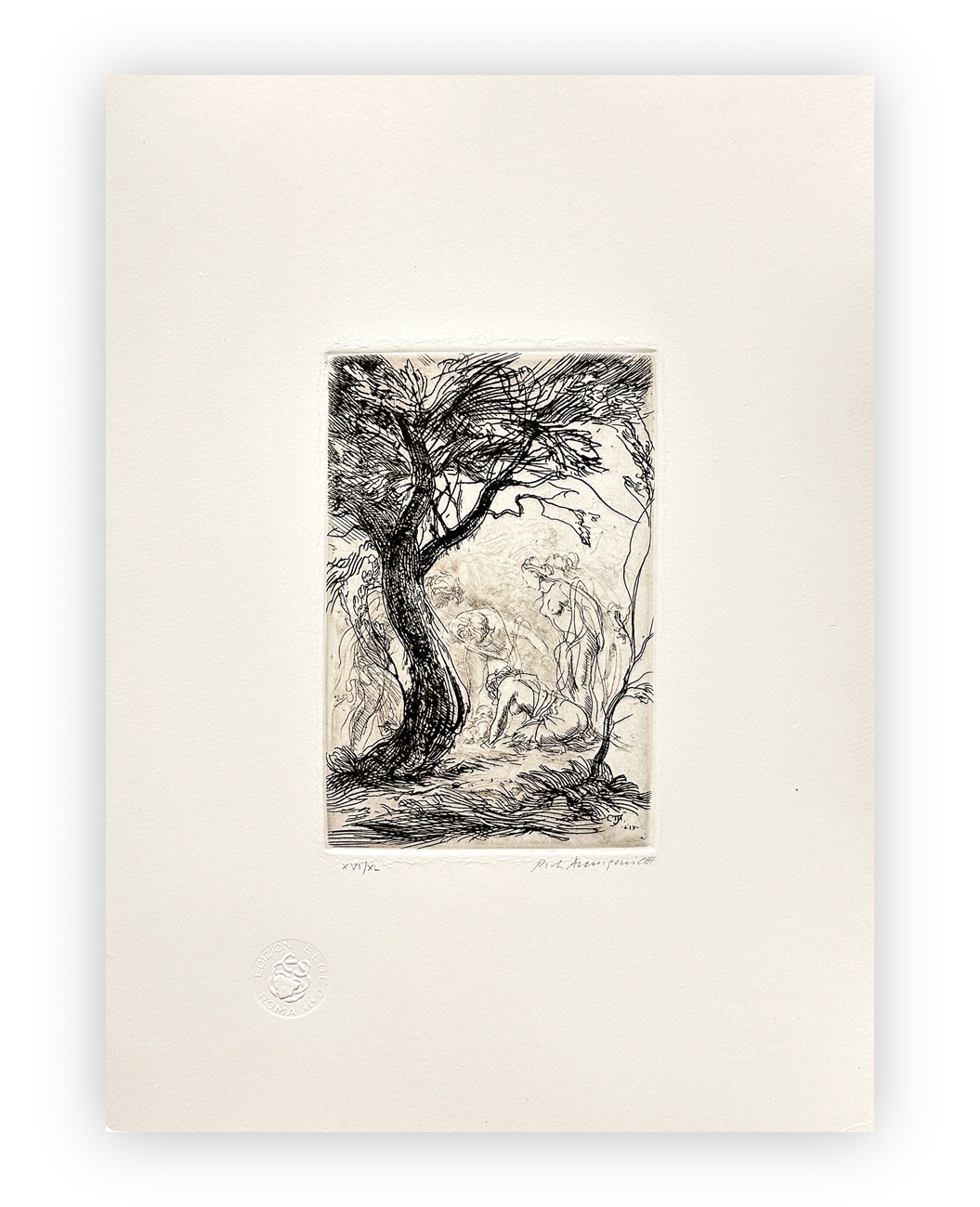 PIETRO ANNIGONI (1910-1988) - Senza Titolo