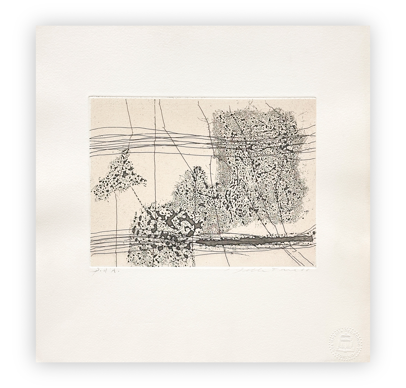 ENRICO DELLA TORRE (1931-2022) - Senza Titolo, 1988