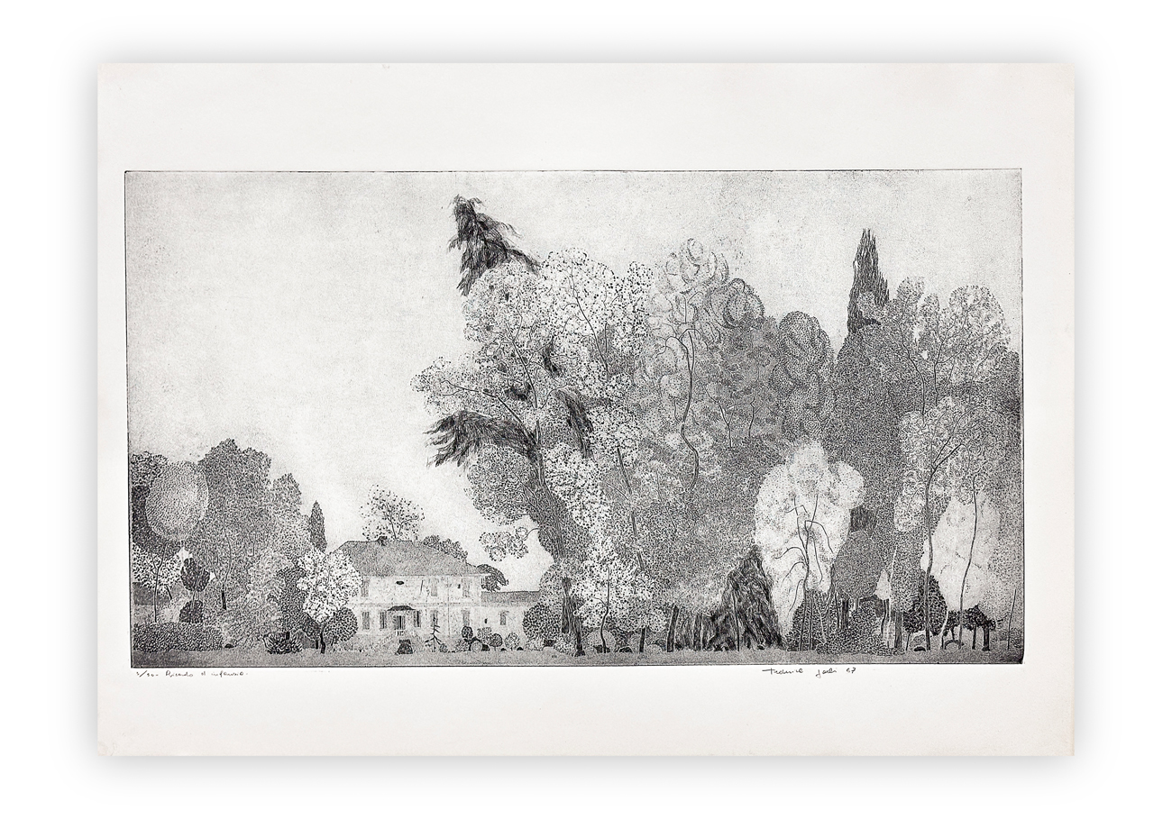 FEDERICA GALLI (1932-2009) - Ricordo d'infanzia, 1967