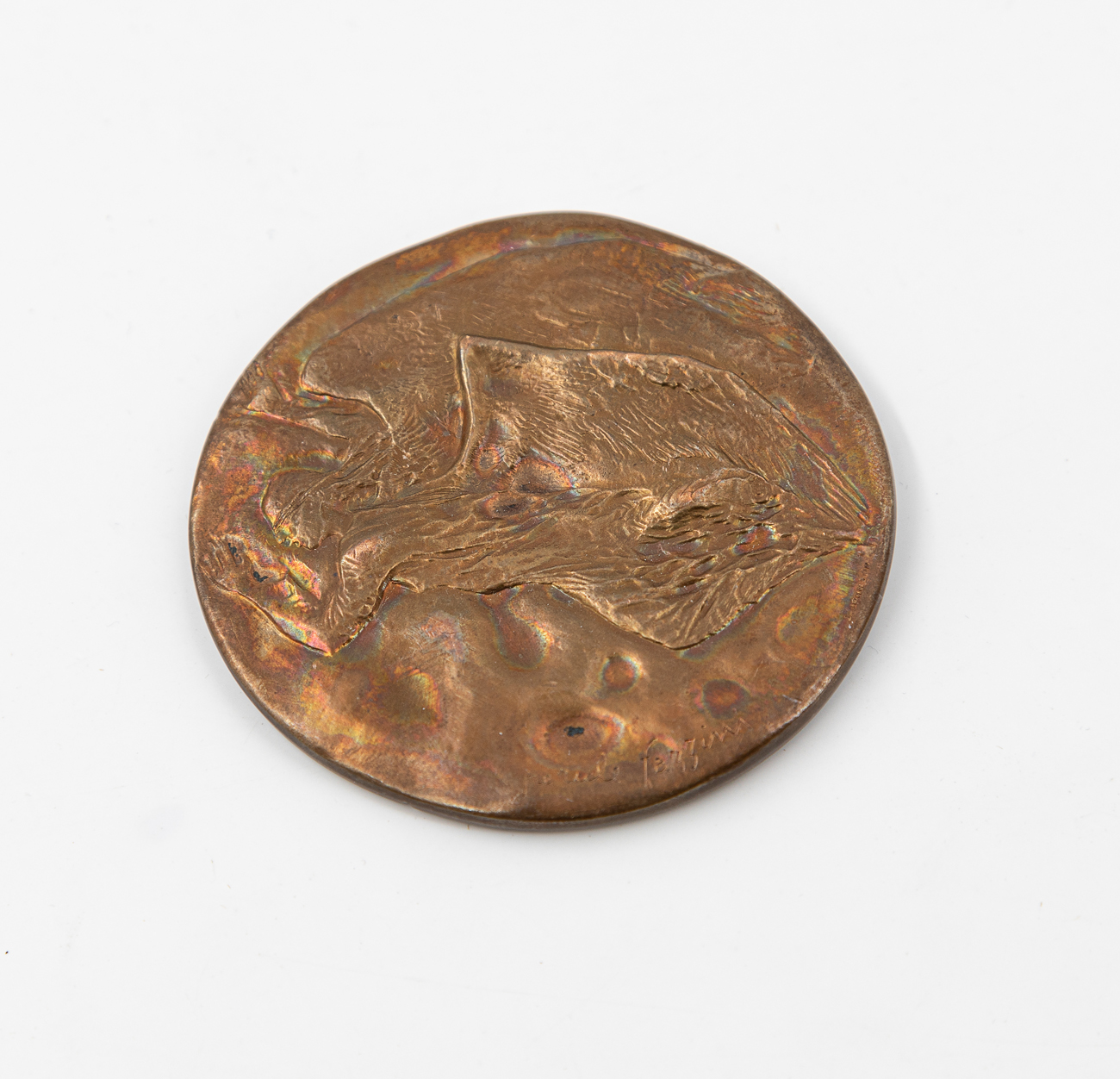 PERICLE FAZZINI (1913-1987) - Il genio alato, 1981