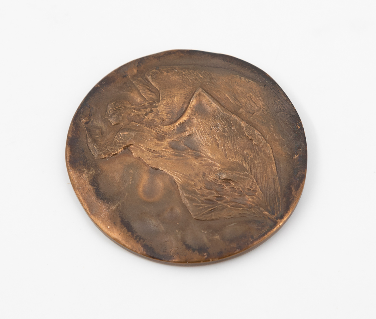 PERICLE FAZZINI (1913-1987) - Il genio alato, 1981