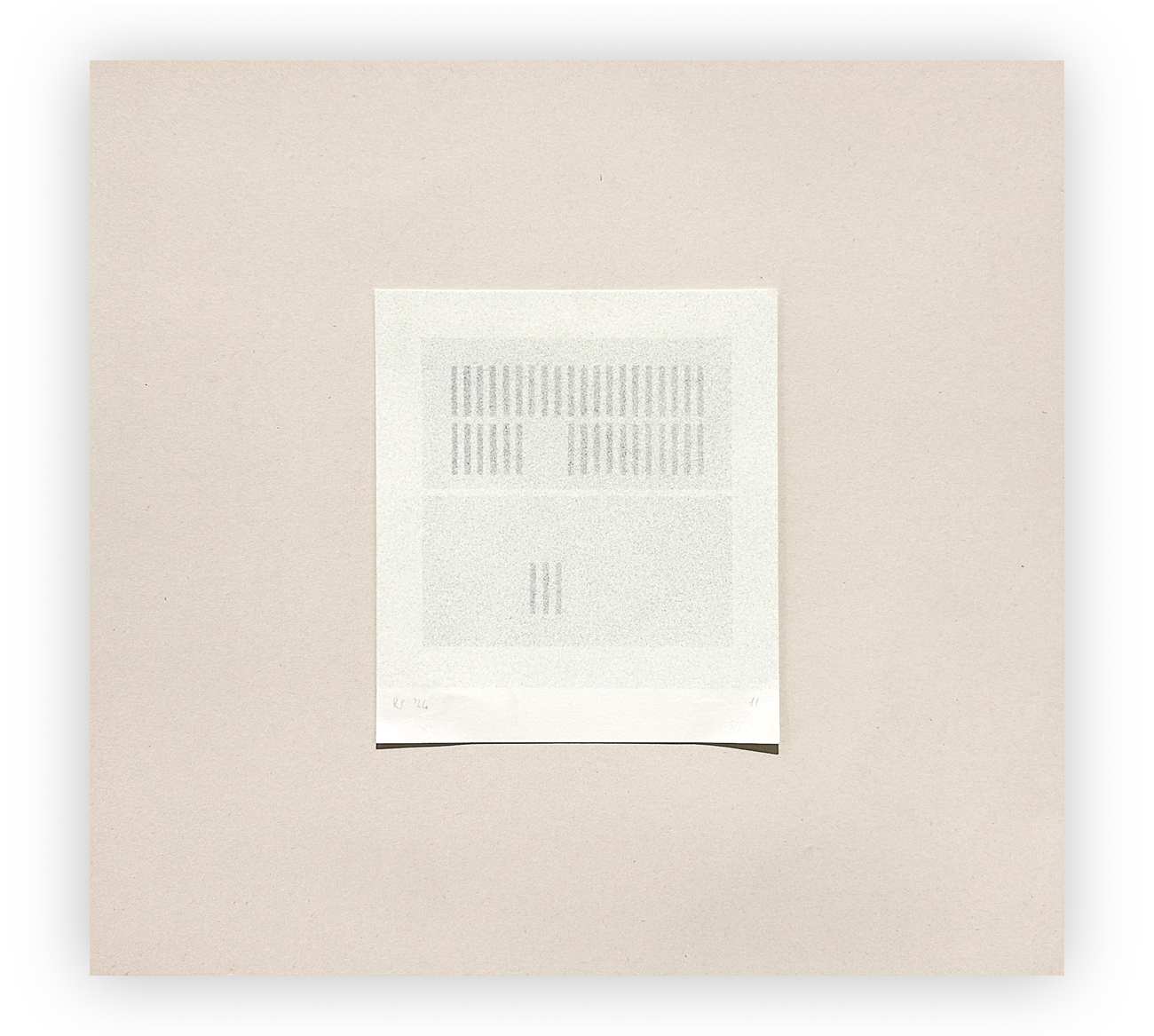 AUTORE INDECIFRATO  -Senza Titolo