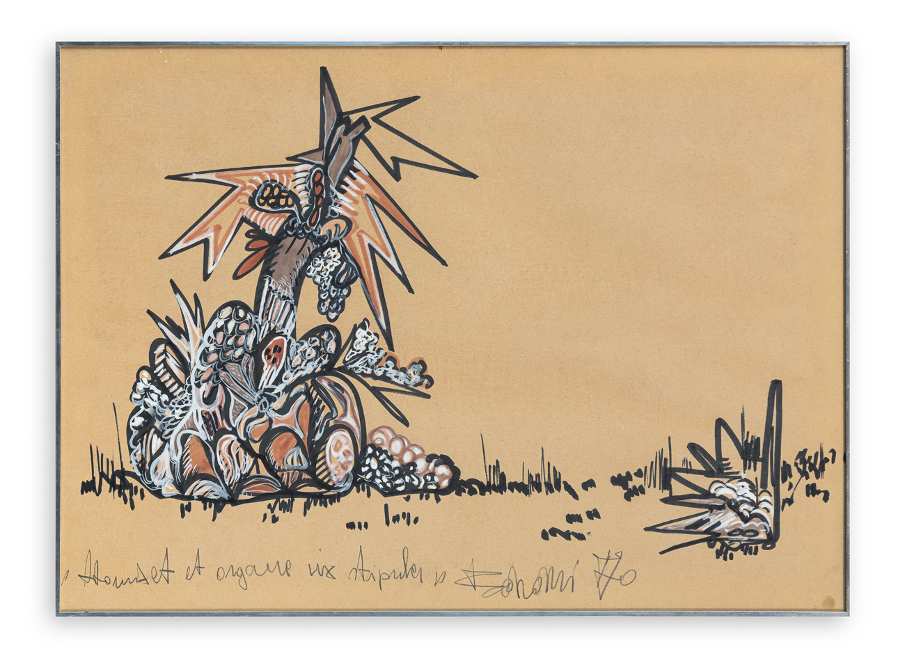 AUTORE INDECIFRATO - Senza Titolo, 1970