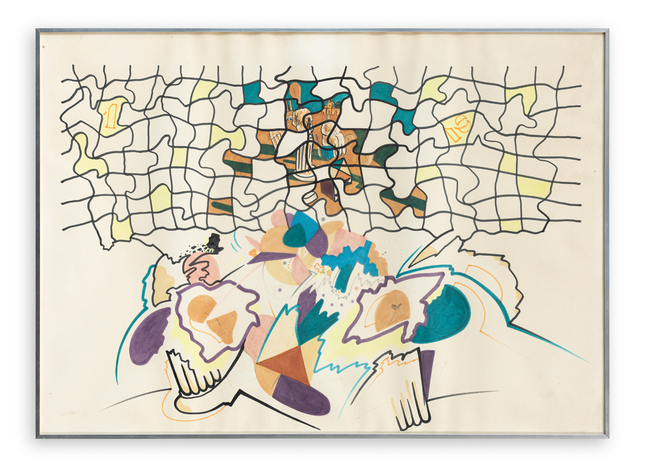 AUTORE INDECIFRATO - Senza Titolo, 1972