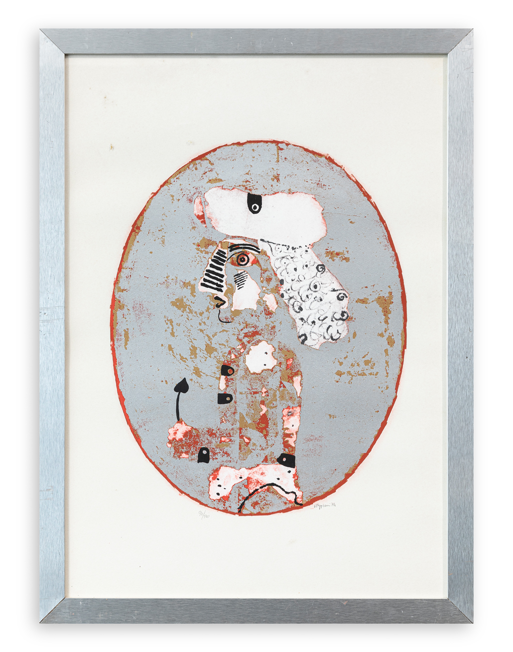 GUSTAVO FOPPIANI (1925-1986) - Senza Titolo, 1974