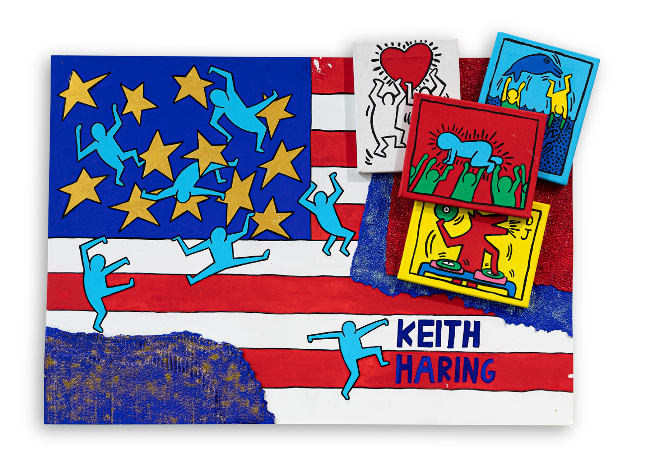 ANDREW TO7 - Gift to Keith Haring, 2013