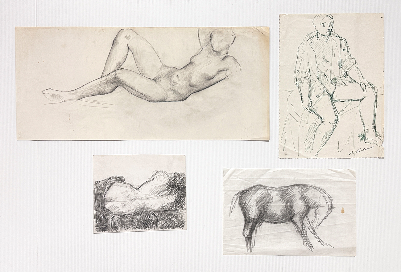 BRUNO CALVANI (1904-1985) - Lotto unico di 4 opere: