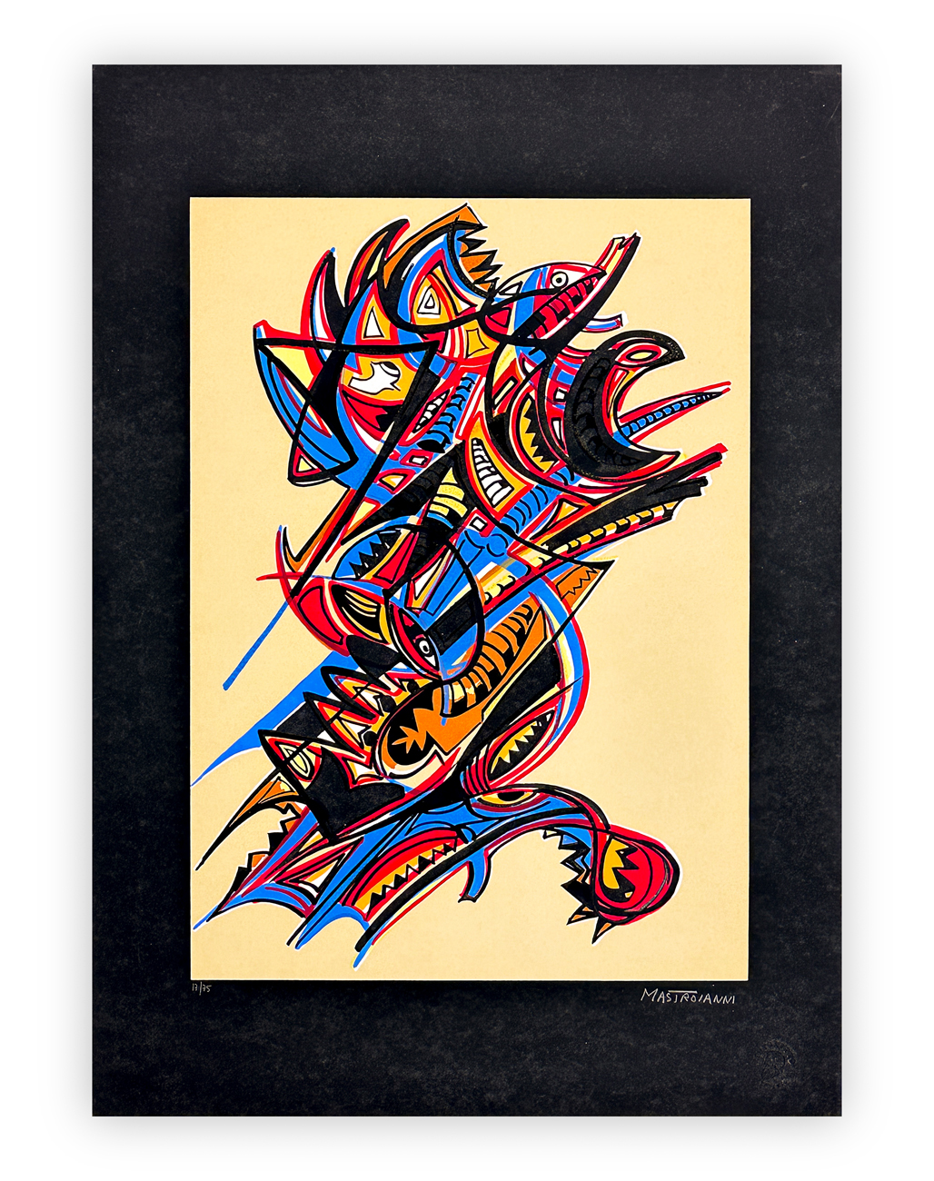 UMBERTO MASTROIANNI (1910-1998) - Senza Titolo