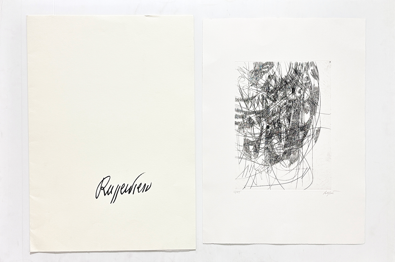 PIERO RUGGERI (1930-2009) - Senza Titolo, 2008