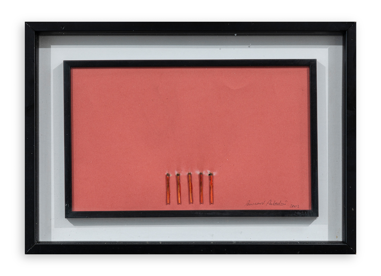 BERNARD AUBERTIN (1934-2015) - Dessin de Feu, 2003