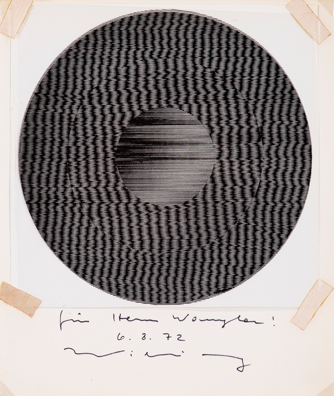 LUDWIG WILDING (1927-2010) - Senza Titolo, 1972