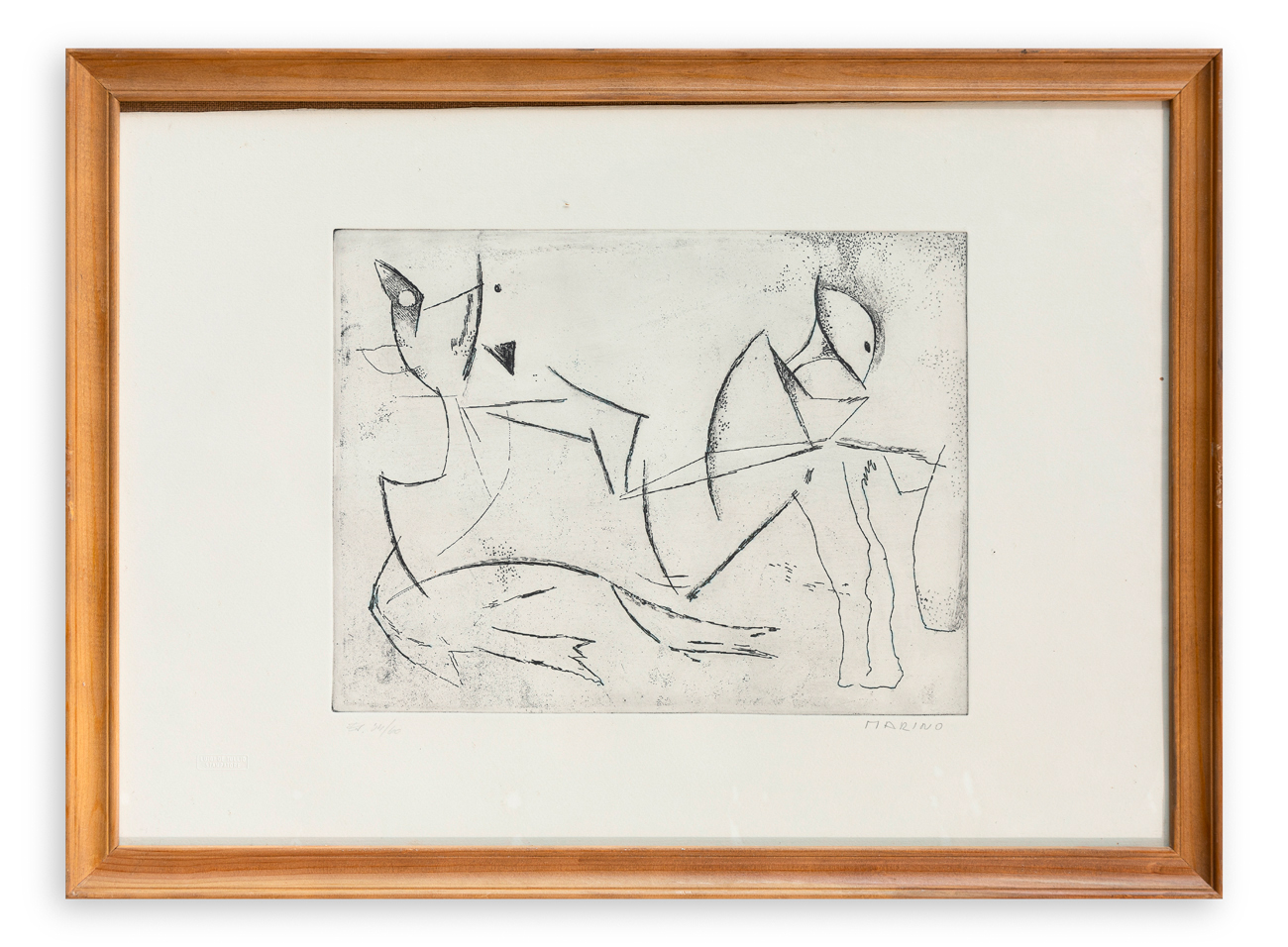 MARINO MARINI (1901-1980) - Guerriero, 1971