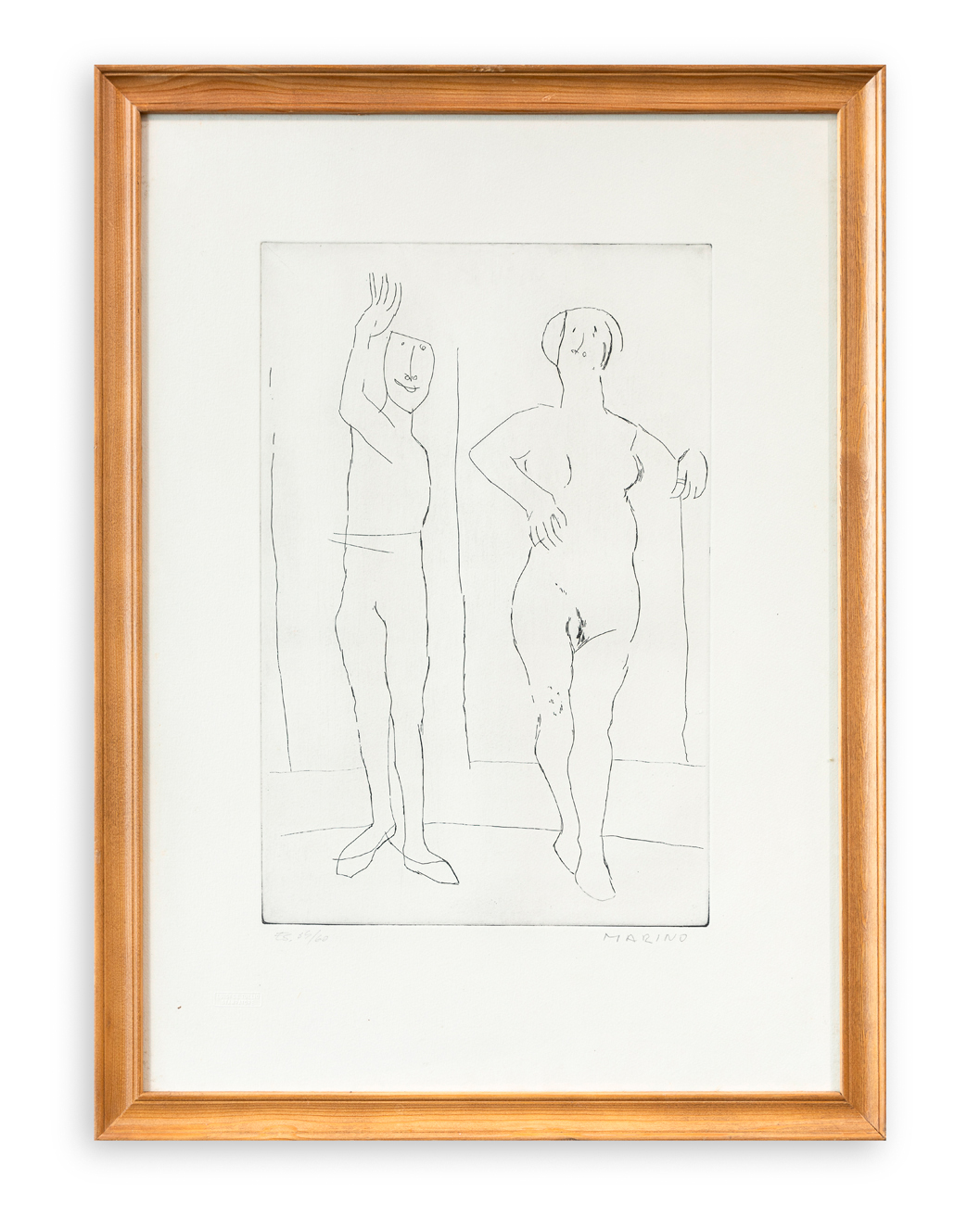 MARINO MARINI (1901-1980) - La ribalta, 1964