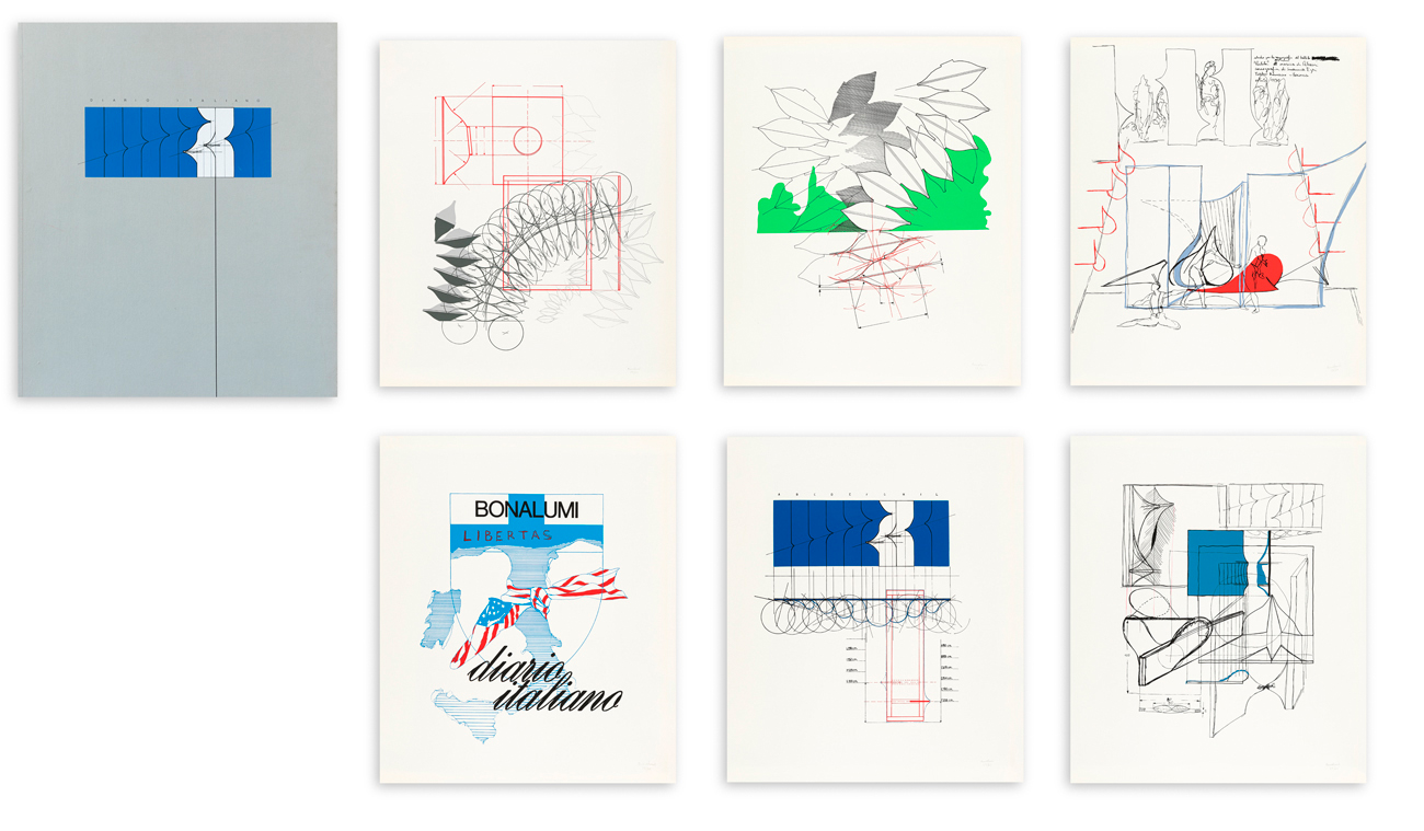 AGOSTINO BONALUMI (1935-2013) - Diario Italiano, 1970