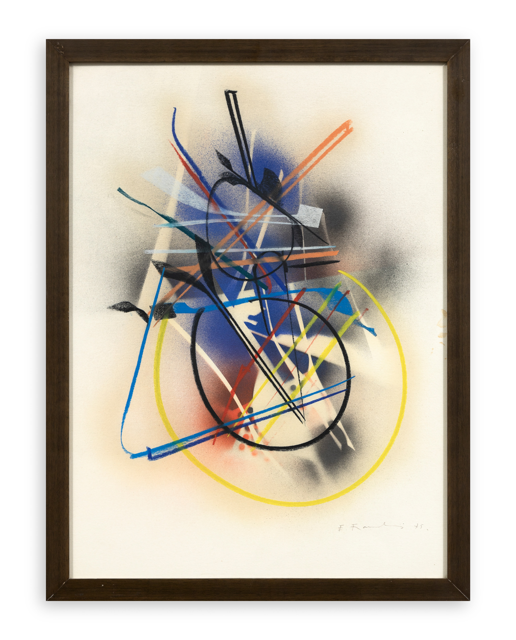 EDOARDO FRANCESCHINI (1928-2006) - Senza Titolo, 1975