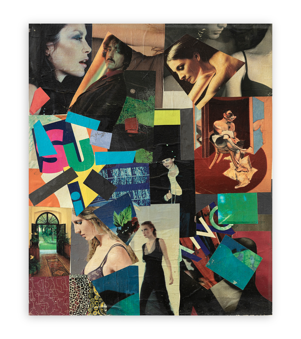 FRANCO ASINARI (1916-2007) - Composizione - Figure, 2001