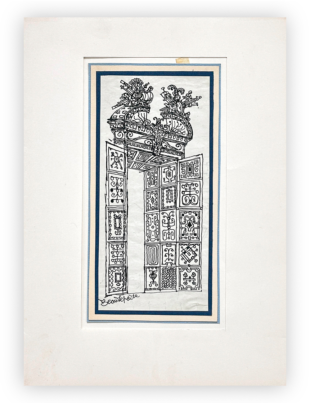 ANDRÉ BEAUREPAIRE (1924-2012) - Senza Titolo