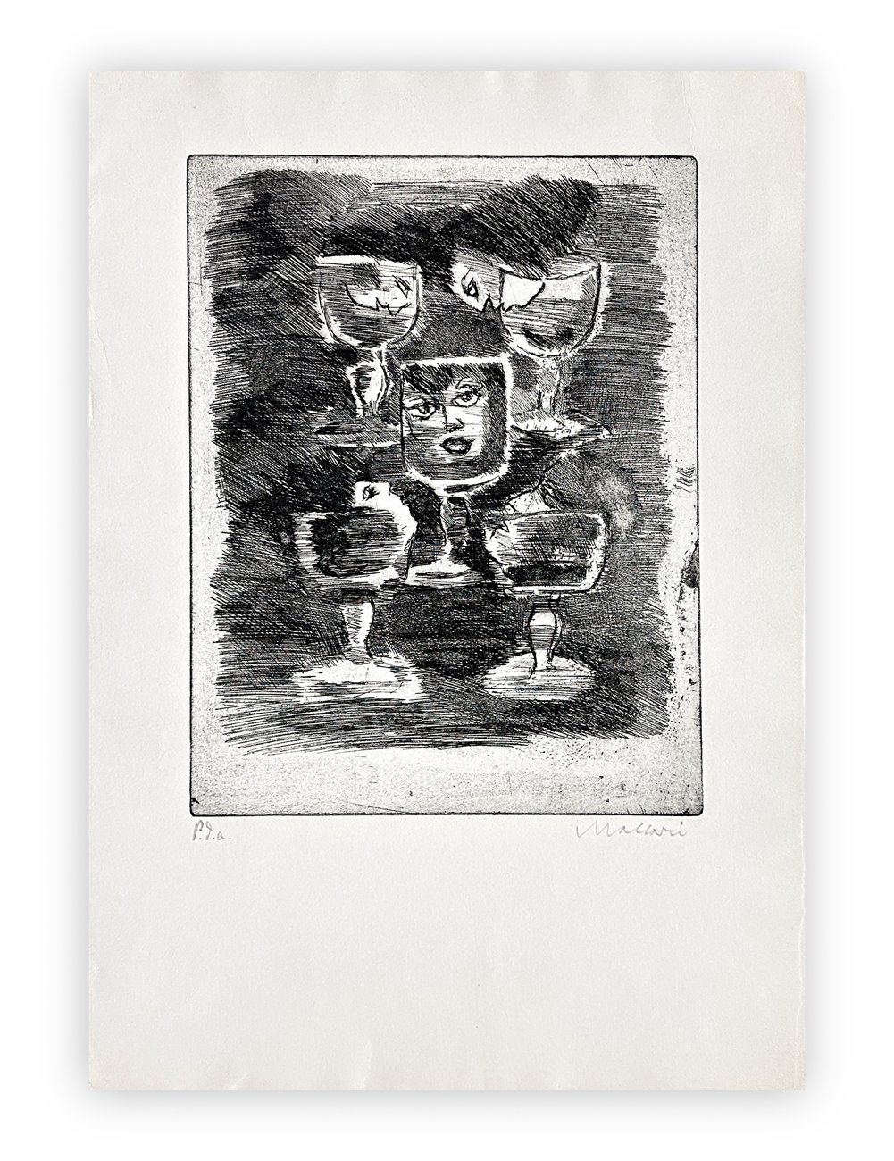 MINO MACCARI (1898-1989) - Senza Titolo