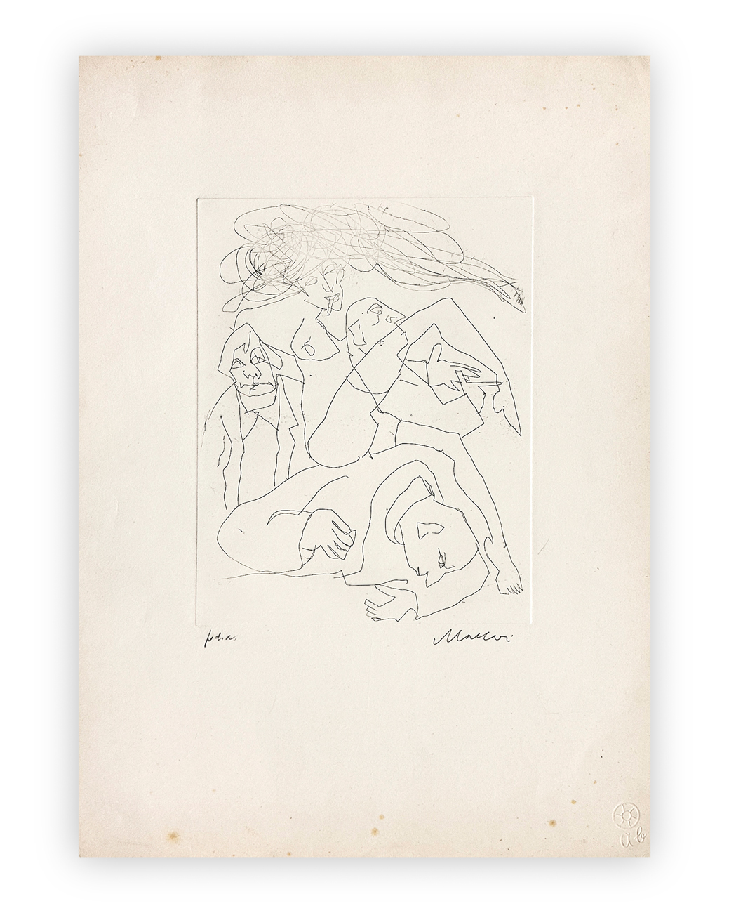 MINO MACCARI (1898-1989) - Senza Titolo