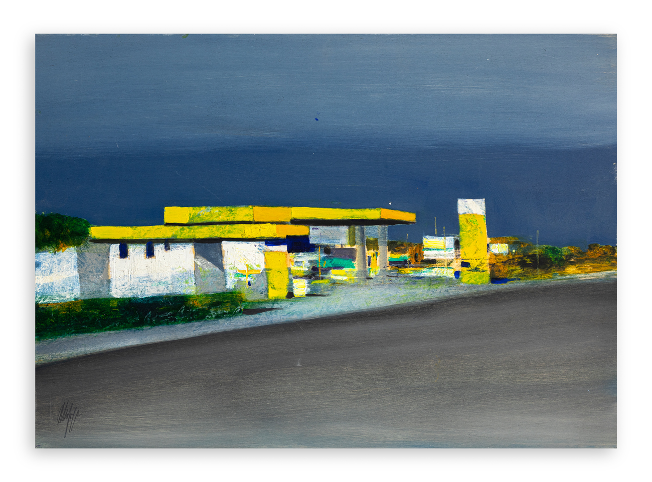 SALVATORE MAGAZZINI (1955) - Senza Titolo (Distributore), 2004