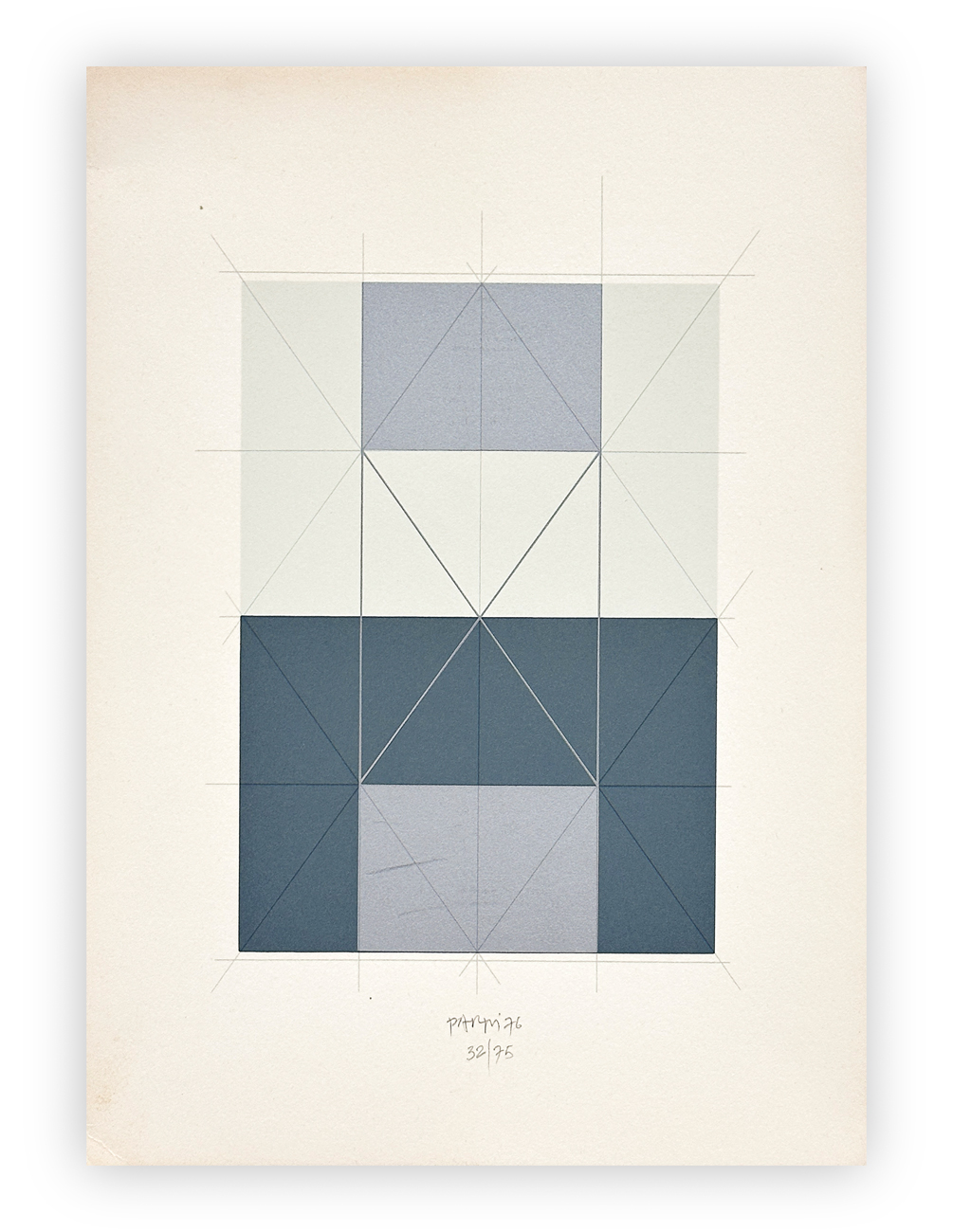 GIANFRANCO PARDI (1933-2012) - Senza Titolo, 1976