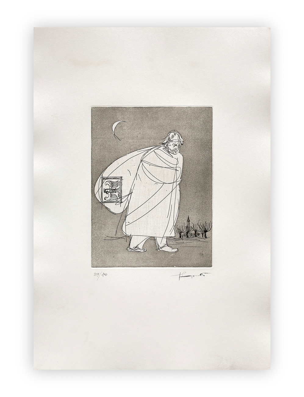 TRENTO LONGARETTI (1916-2017) - Senza Titolo