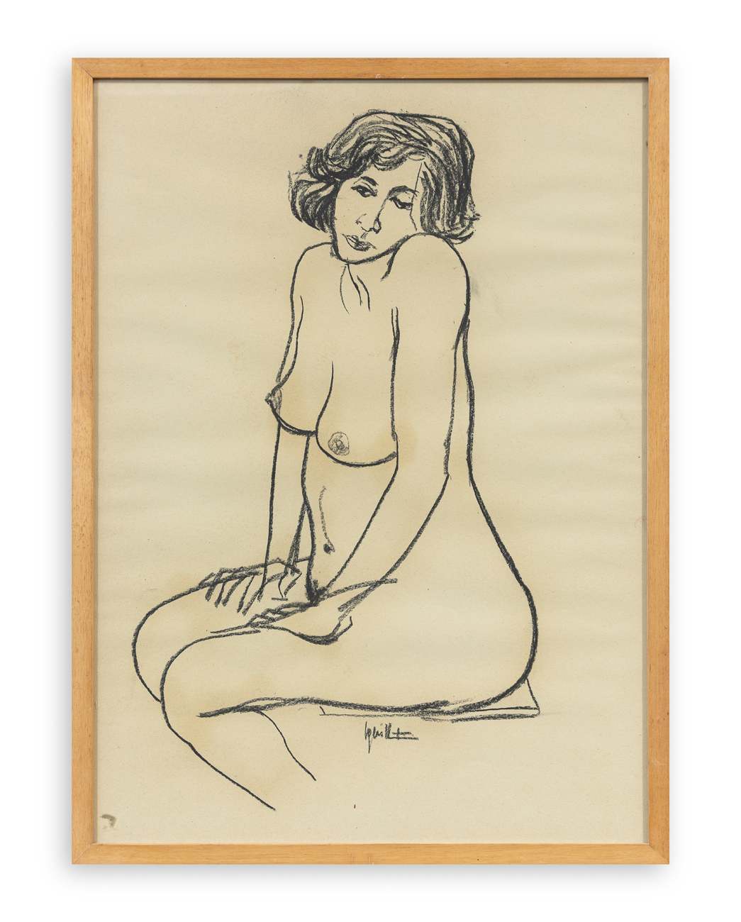 REMO SQUILLANTINI (1920-1996) - Nudo