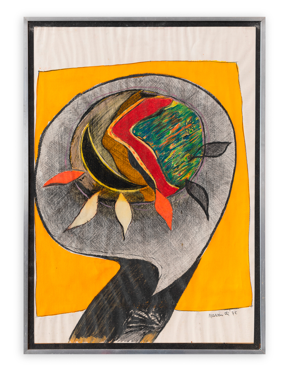 LINO MARZULLI (1927-2007) - Senza Titolo, 1975