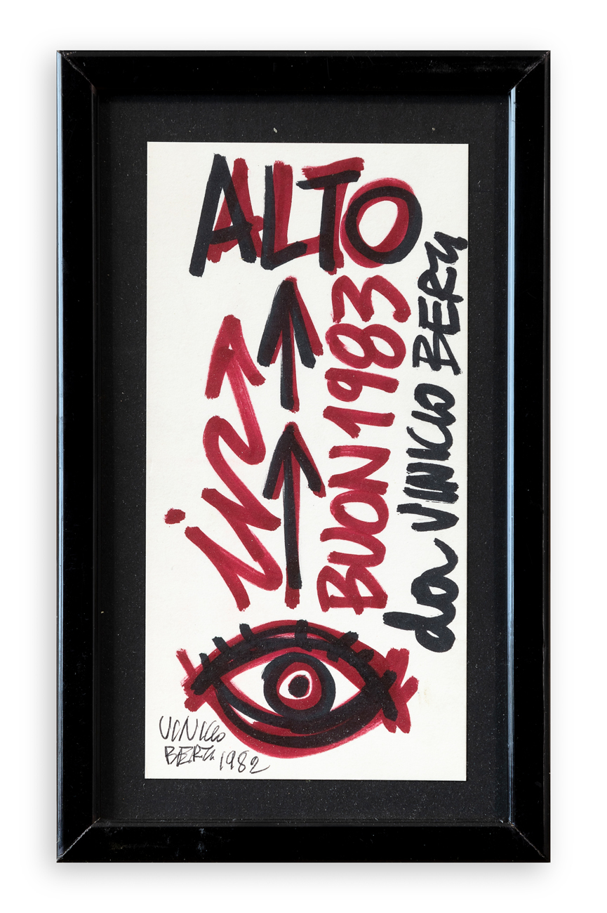 VINICIO BERTI (1921-1991) - Senza Titolo, 1982