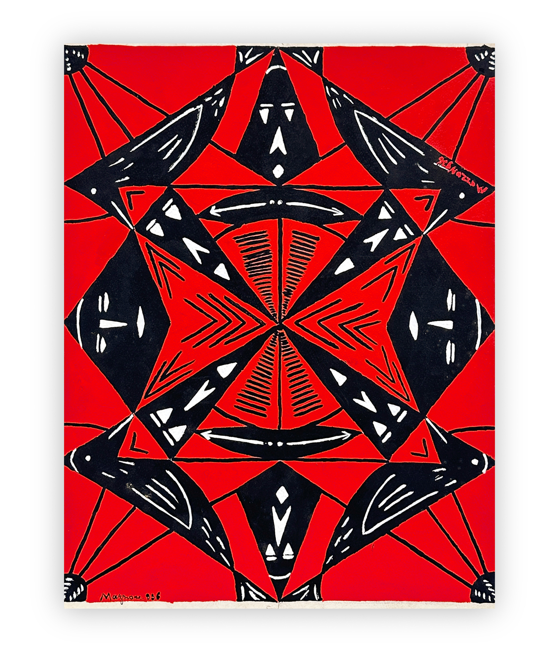 GALLIANO MAZZON (1896-1978) - Senza Titolo, 1936