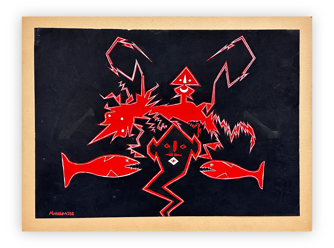 GALLIANO MAZZON (1896-1978) - Senza Titolo, 1938