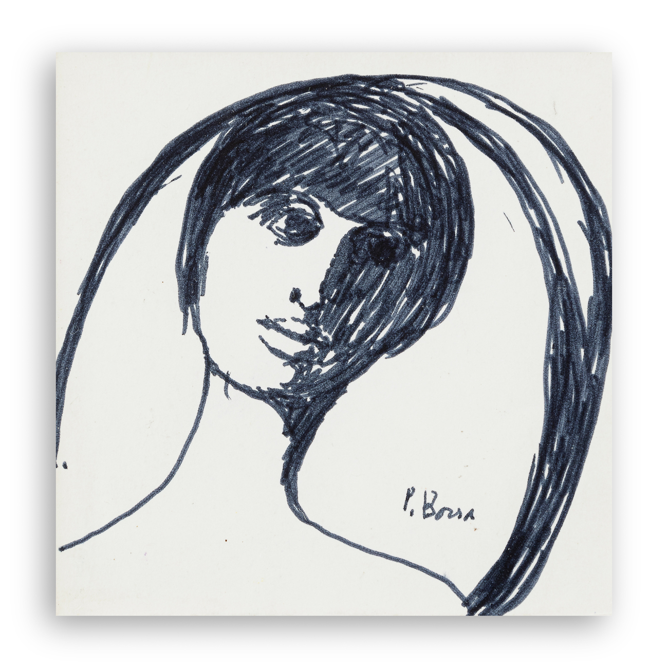 POMPEO BORRA (1898-1973) - Senza Titolo