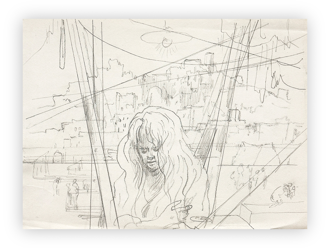 EUGÈNE BERMAN (1899-1972) - Senza Titolo