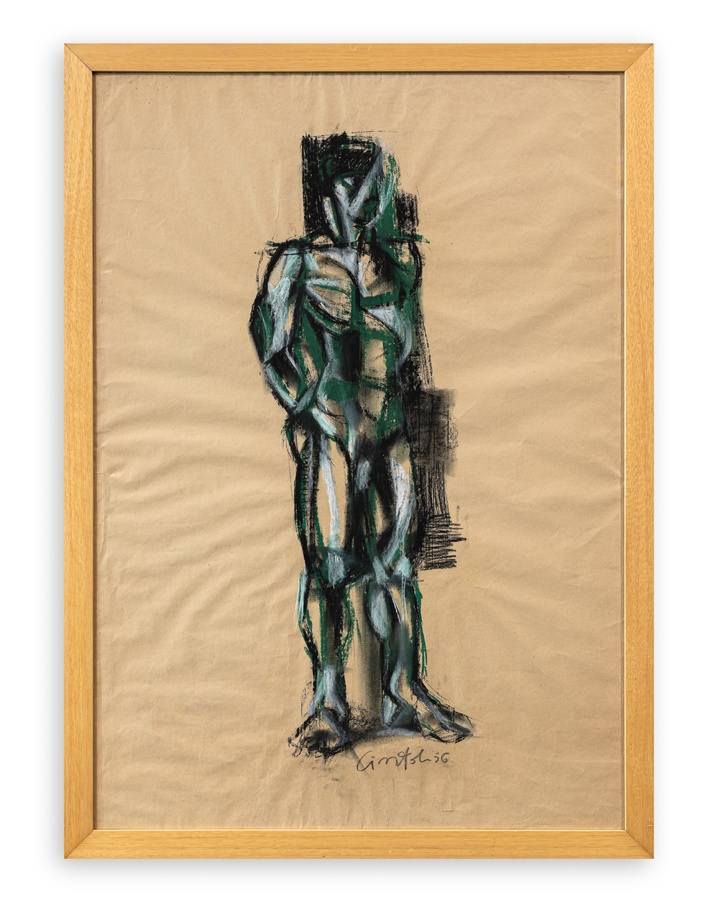 CLAUDIO CINTOLI (1935-1978) - Senza Titolo, 1956