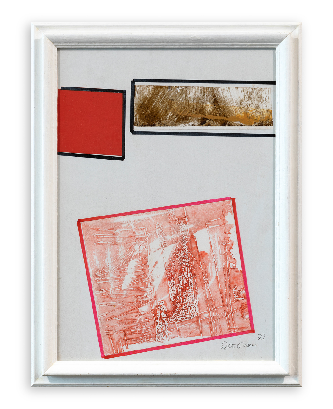 ANTONIO DEL DONNO (1927-2001) - Trasparenze, 1977