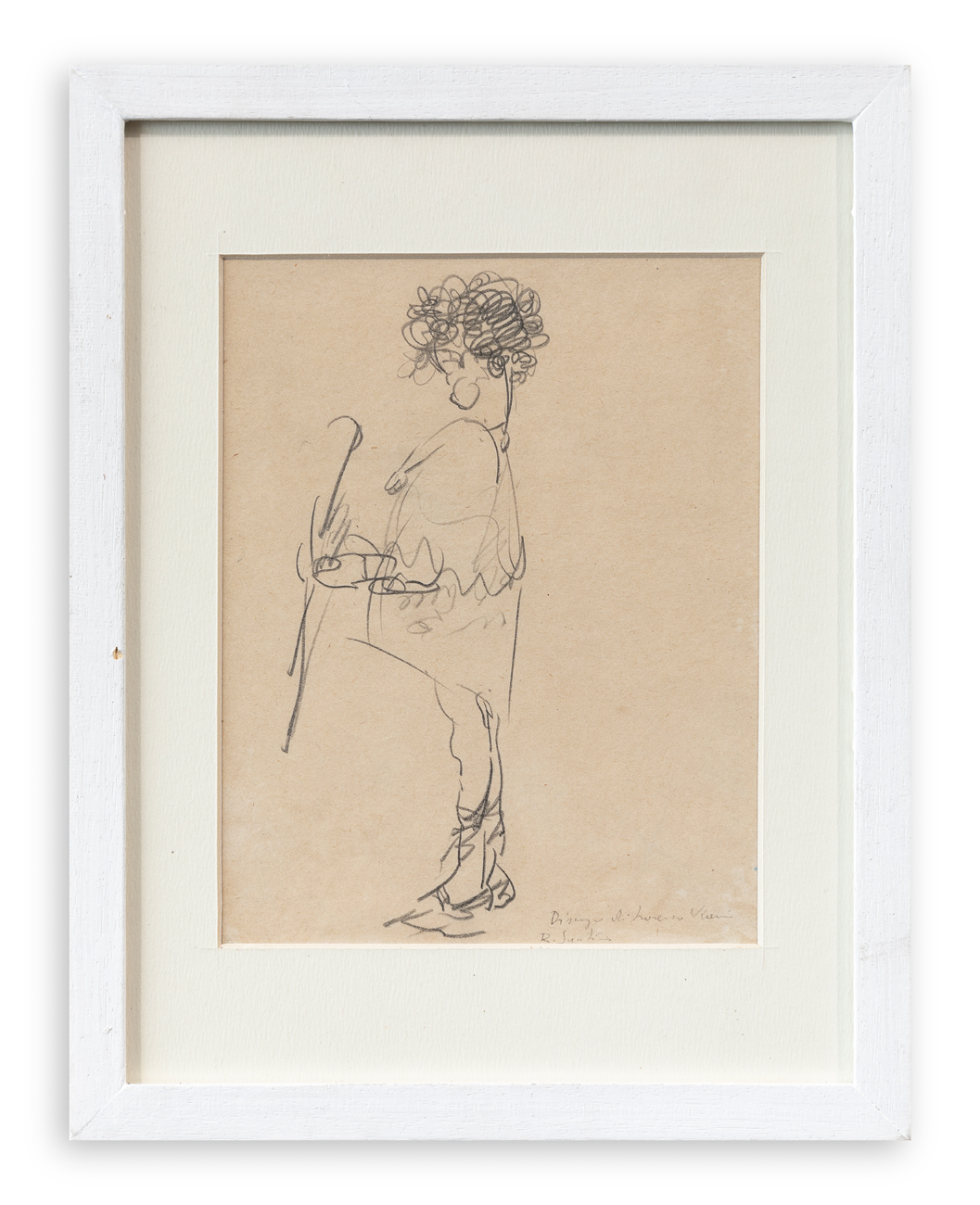 LORENZO VIANI (1882-1936) - Bambina, 1920