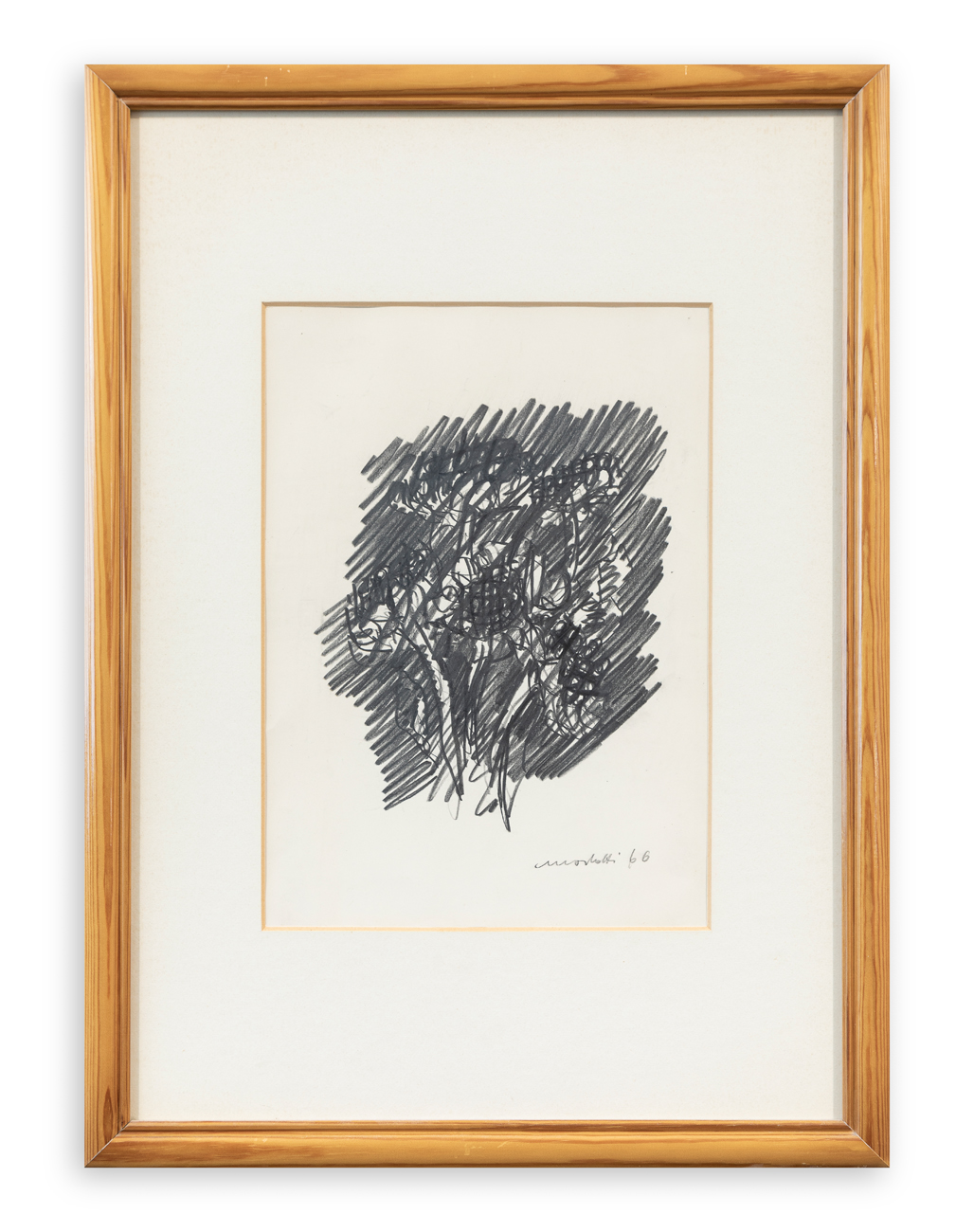 ENNIO MORLOTTI (1910-1992) - Senza Titolo, 1966