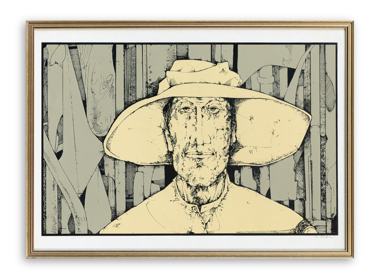 KARL PLATTNER (1916-1986) - Senza Titolo, 1976