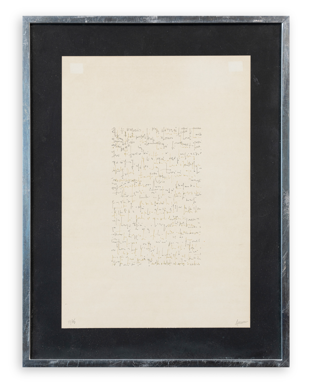 VINCENZO ACCAME (1932-1999) - Pagine, 1975